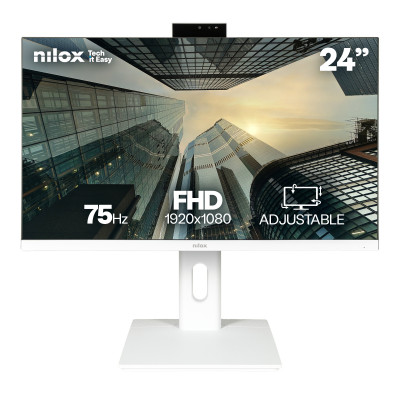 NXM24REGWEB01W pantalla para PC 60,5 cm (23.8) 1920 x 1080 Pixeles Full HD LED Blanco