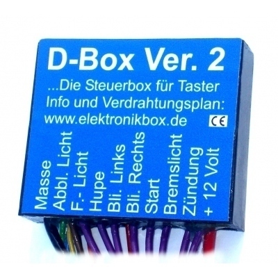 Módulo caja electróncia, Versión D AXEL JOOST ELEKTRONIK EBOX V.D