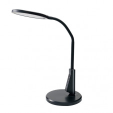 Flexo Pandeo 7w 3000-4500-6000k Negro 595lm Usb Tactil,memoria,int.regulable 62x17,5x17,5cm