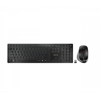 DW 9500 SLIM teclado Ratón incluido Universal RF Wireless + Bluetooth QWERTY Español Negro, Gris