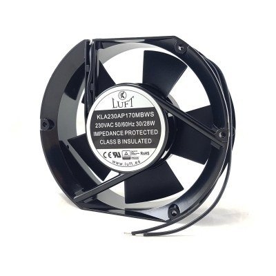 Ventilador 230Vac 170x150x51mm 28W 2 Cables BOLAS