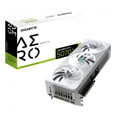 TARJETA GRAFICA GIGABYTE RTX 5070TI AERO OC 16GB