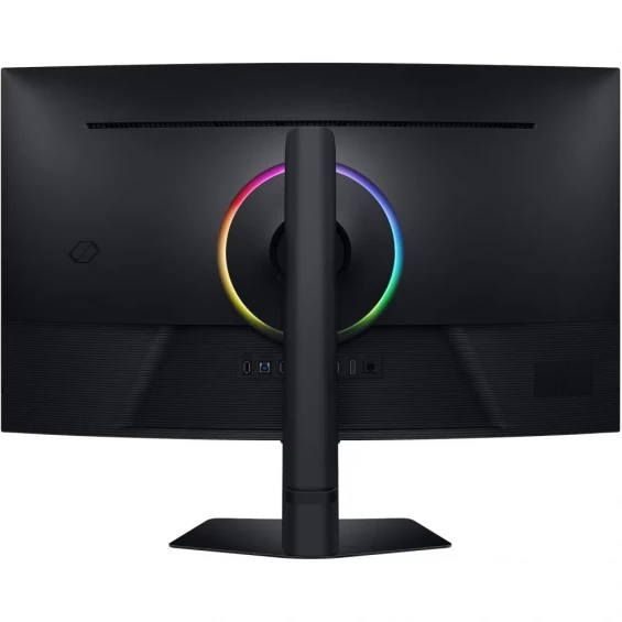 Monitor gaming Samsung Odyssey G7 G75F S37FG750EU, 37 pulgadas, 4K UHD, VA, 165 Hz, 1 ms, curvo, altura regulable, VESA DisplayHDR 600, HDMI, negro - imagen 3