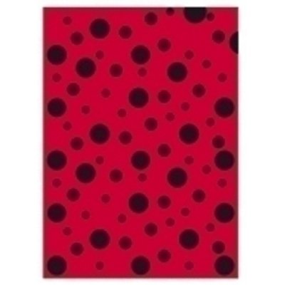 BOLSA DISFRAZ 65x90 IMPR.TOPOS NEGRO - Pack de 5 unidades