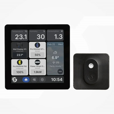 Shelly Wall Display X1i Negro + Shelly Blu H&T