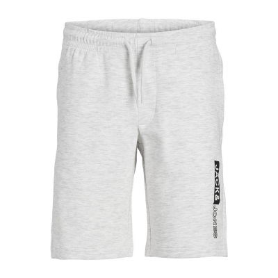 Pantalón corto JACK & JONES JPSTNEO SWEAT SHORTS JNR 12225256 BLANCO Blanco