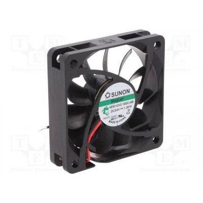 VENTILADOR 24Vdc 60x60x15mm 1,06W 2 Cables VAPO Sunon