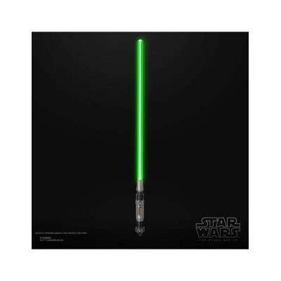 Replica sable de luz hasbro star wars black series force fx elite sabine wren