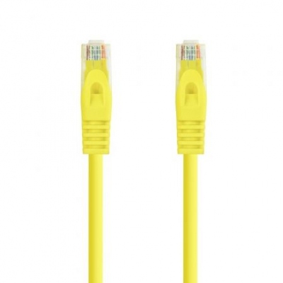 Cable de Red RJ45 UTP Nanocable 10.20.1800-L25-Y Cat.6A/ LSZH/ 25cm/ Amarillo