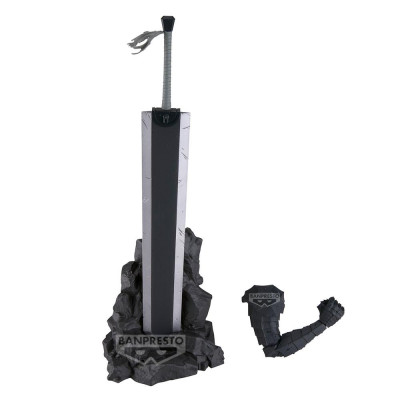 Figura banpresto berserk grandista brazo derecho y espada de guts 25cm