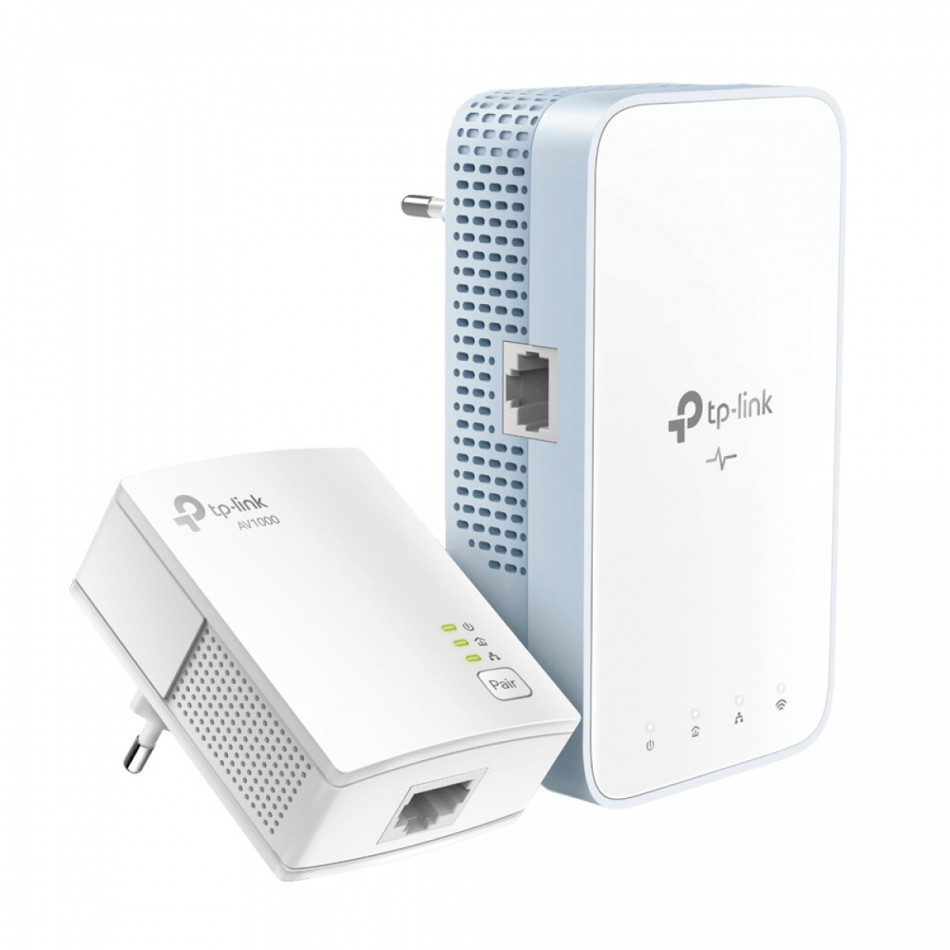 TP-Link - TL-WPA7517 KIT adaptador de red PowerLine 1000 Mbit/s Ethernet Wifi Blanco