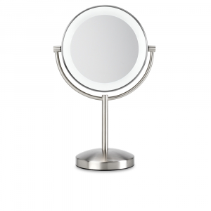 ESPEJO DE MAQUILLAJE LED 2 caras 1 u