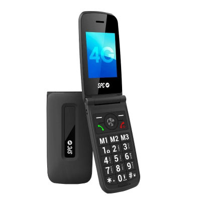 SPC 2342N Titan 4G Movil Senior 2.4\1 S.HELP Negro