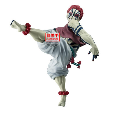 Figura banpresto demon slayer kimetsu no yaiba maximatic akaza 19cm