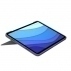 Funda Con Teclado Logitech Combo Touch Para Tablets Apple Ipad Pro 11 1ª / 2ª / 3ª Generación/ Gris