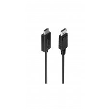 AISENS Cable conversor DisplayPort a HDMI 4K@60Hz, DP/M-HDMI/M, Negro, 1.0m