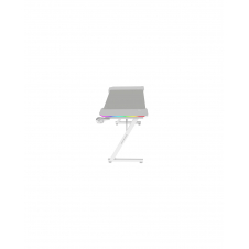 Mars Gaming MGD-X120RGB, Mesa Gaming Ergonómica, Iluminación ARGB con Mando, Fibra de Carbono, Alfombrilla XXL, Soporte Auriculares y Bebida, Gesti