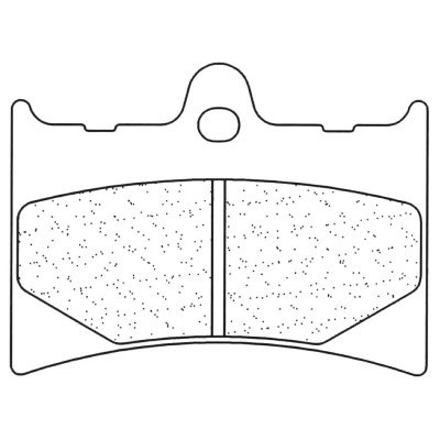 Juego de pastillas sinterizadas CL Brakes (2398C60) 2398C59