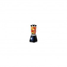 BATIDORA DE VASO ORBEGOZO BV 3400 500W JARRA 1L 2 VELOCIDADES CUCHILLA 6 HOJAS CON RECUBRIMIENTO TITANEO TAPA HERMETICA LED NEGRO 17477