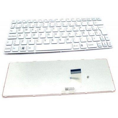 Teclado compatible para portátil SONY sve11 series blanco