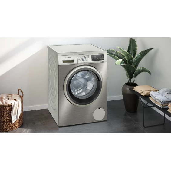 Lavadora Siemens WU14UT6KES, 9 kg, 1400 rpm, clase A, acero antihuellas - imagen 5