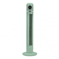 Ventilador Torre Artico Verde 45w 3velocidades C/remoto Y Temporizador Display Fijo Y Rotatorio 82x22x22cm