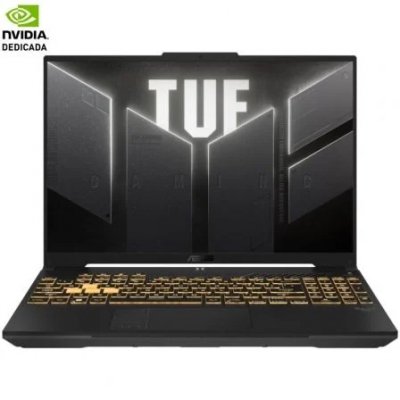 Portátil Gaming Asus TUF F16 TUF607VU-RL130 Intel Core i7-13620H/ 16GB/ 512 SSD/ GeForce RTX 4050/ 16/ Sin Sistema Operativo