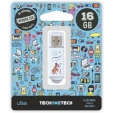 Pendrive 16GB Tech One Tech Que vida mas Perra USB 2.0