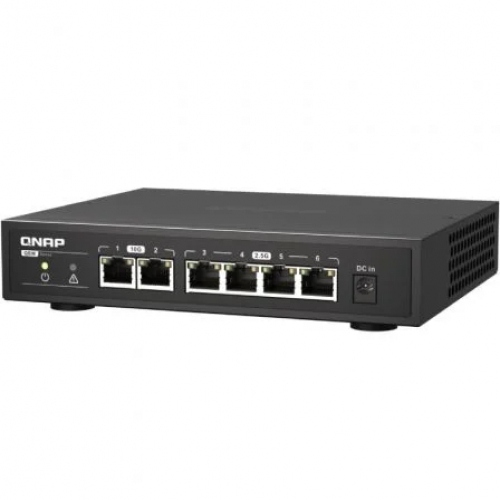 Switch QNAP QSW-2104-2T 6 Puertos/ RJ-45 10/100/1000/10GBASE-T