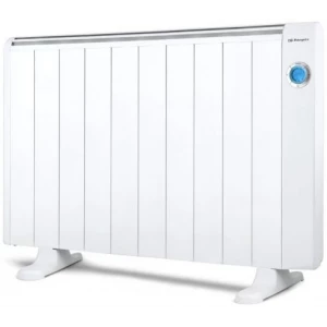 Emisor térmico seco Orbegozo RRE 1810 A, 1.800 W, 10 elementos, 3 modos, display LCD, blanco