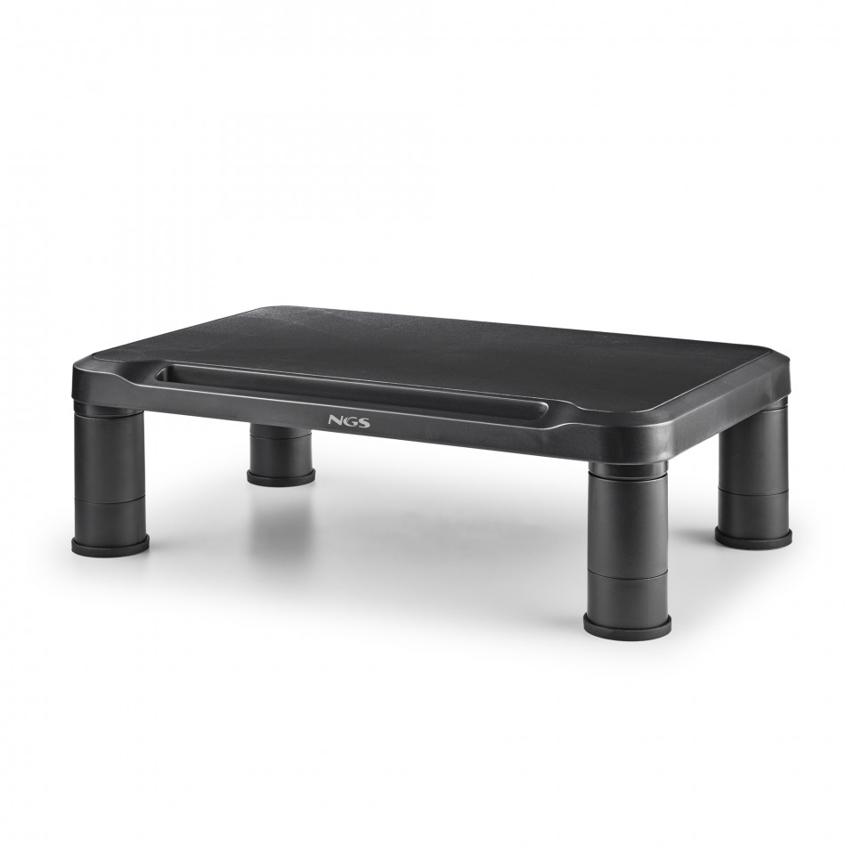 SCREEN STAND Escritorio Negro