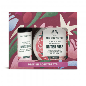 BRITISH ROSE ESTUCHE 2 pz