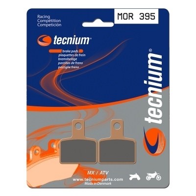 Pastillas de freno Tecnium MOR395 Sinterizadas racing MOR395