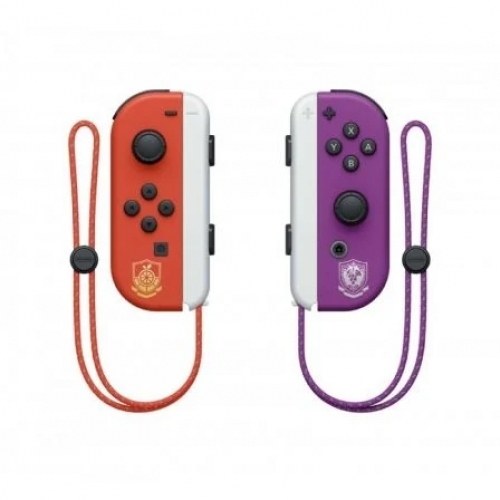 Nintendo Switch Versión OLED Edición Limitada Pokémon Escarla - Púrpura/ Incluye Base/ 2 Mandos Joy-Con