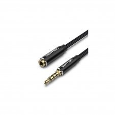 Vention Cable Estéreo BHCBI/ Jack 3.5 Macho - Jack 3.5 Hembra/ 3m/ Negro