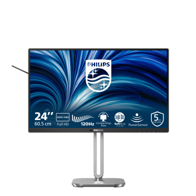 4000 series 24B2N4200/00 pantalla para PC 60,5 cm (23.8) 1920 x 1080 Pixeles Full HD LCD Gris