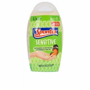 LATEX SENSITIVE guantes satinados sin polvo talla L