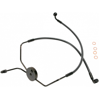 Designer Series DOT Front Lower Brake Line Kit MAGNUM 47005