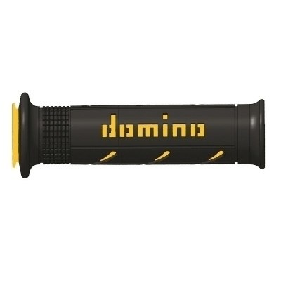 Puños racing DOMINO super soft 126mm negro/amarillo A25041C4740 A25041C4740B7-0