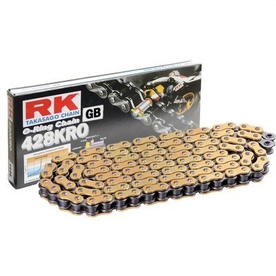 Cadena RK GB428KRO con 104 eslabones oro GB428KRO-104