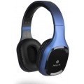 NGS Artica Sloth Auriculares Inalambricos Bluetooth 5.0 - Microfono Integrado - Diadema Ajustable - Almohadillas Acolchadas - Autonomia hasta10h - Bateria 200mAh - Color Azul
