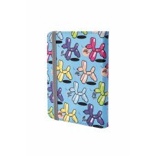 SilverHT Funda Universal Case Balloons Blue Metal para ebook de 6 pulgadas