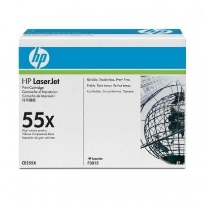 HP CE255X Negro Cartucho de Toner Original - 55X