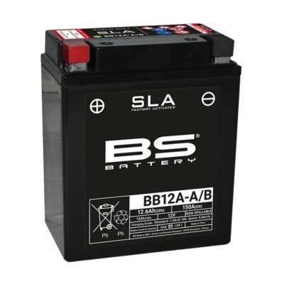 Batería BS BATTERY SLA activada de fábrica sin mantenimiento - BB12A-A/B FA 300881
