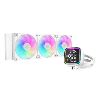 LD360 White Procesador Sistema de refrigeración líquida todo en uno 12 cm Blanco 1 pieza(s)