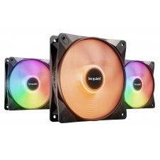 be quiet! LIGHT WINGS LX 120mm PWM High Speed 3-Pack Black Carcasa del ordenador Ventilador 12 cm Negro 3 pieza(s)