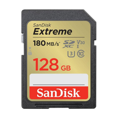 Tarjeta memoria secure digital sdxc 128gb sandisk extreme clase 10 uhs - i u3