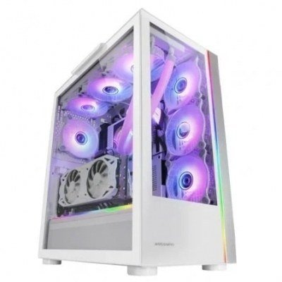 Caja Gaming Torre Mars Gaming MCULTRA/ Blanca