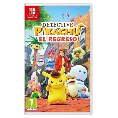 Juego nintendo switch - detective pikachu:el regreso