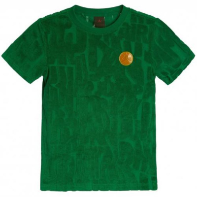 Camiseta NIKE JDB FUEL UP COOL DOWN DROPS SS 95D151 E1P Verde
